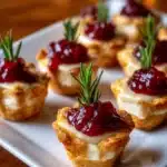 Cranberry Brie Bites Recipe