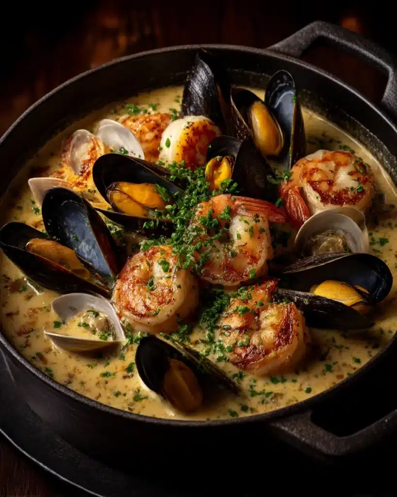 Rustic Seafood Soup Recipe