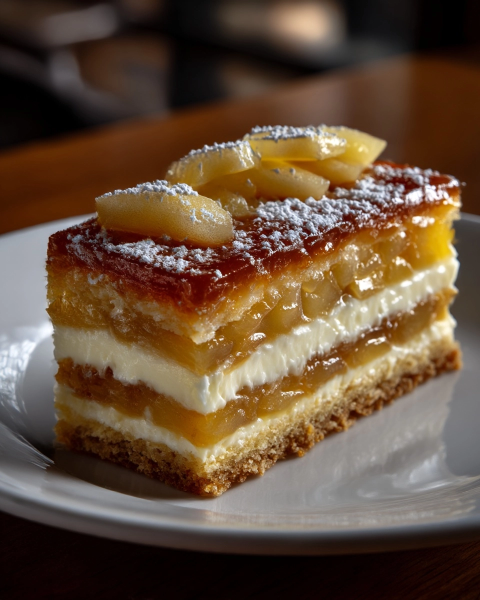 Caramel Apple Eclair Cake Recipe