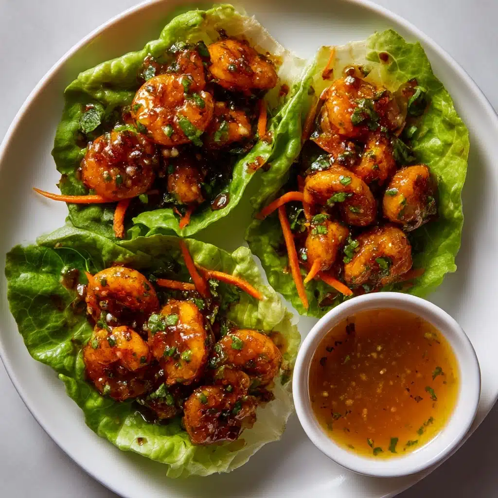 Shrimp Lettuce Wraps Recipe - Recipe Image