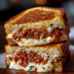 Lazy Chicken Parmesan Grilled Cheese Recipe