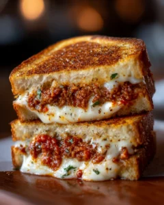 Lazy Chicken Parmesan Grilled Cheese Recipe
