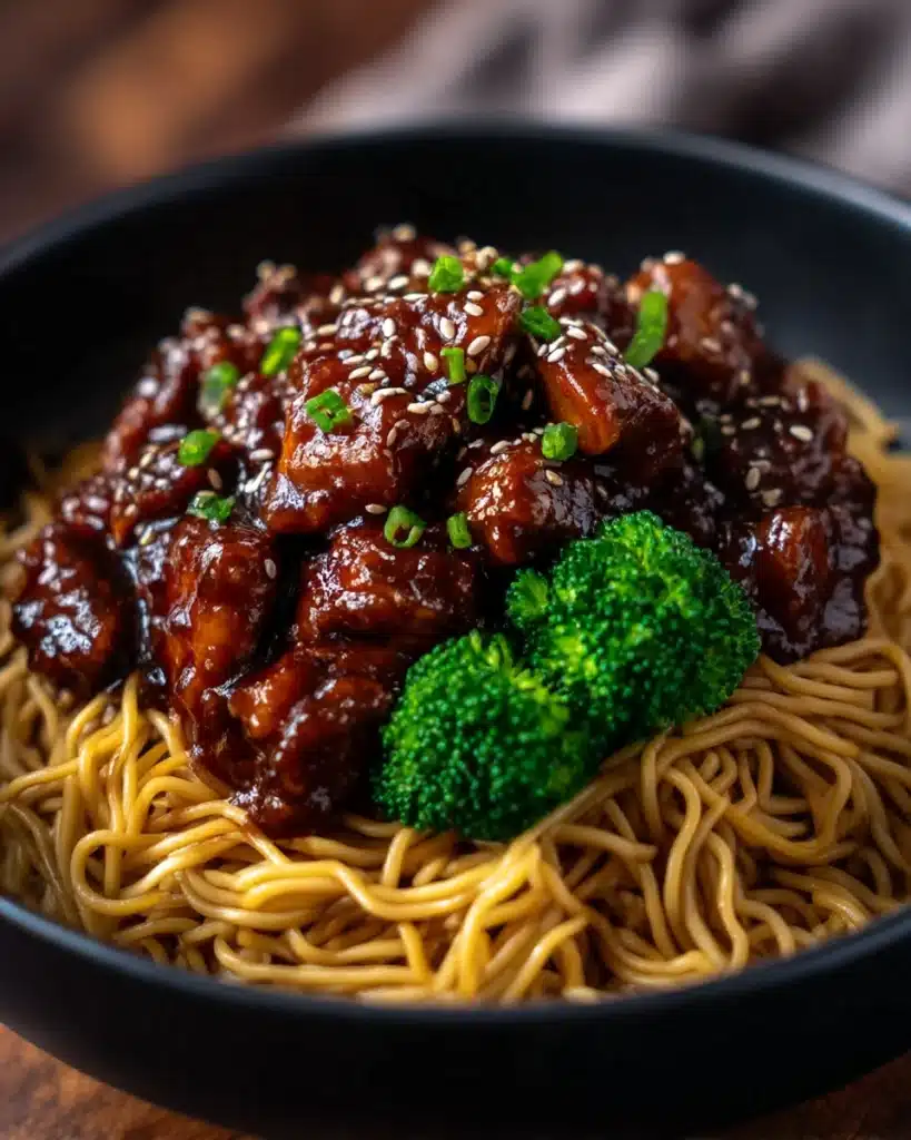 Savory Chicken Teriyaki Noodles Recipe