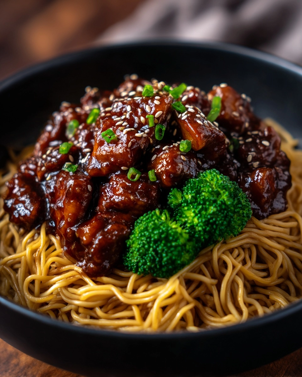 Savory Chicken Teriyaki Noodles Recipe