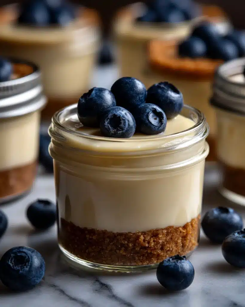 High Protein Cheesecake Jars Recipe