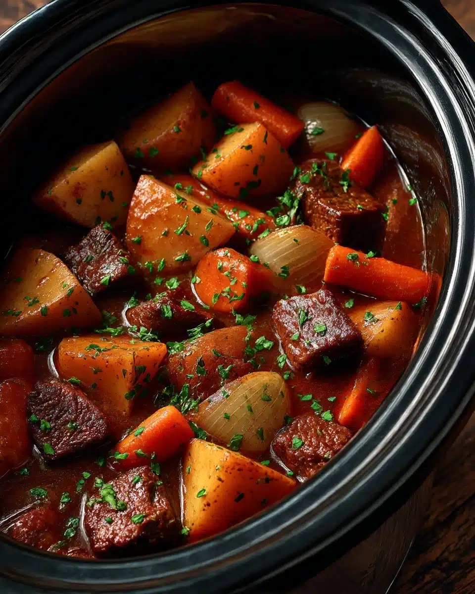 Crockpot Beef Stew Recipe