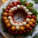 Caprese Christmas Wreath Recipe