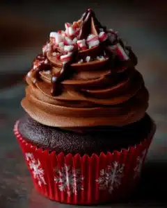 Peppermint Mocha Chocolate Cupcakes Recipe