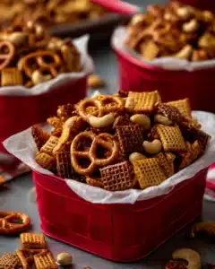 Christmas Eve Savoury Snack Mix Recipe