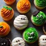 Easy Halloween Cupcakes with Buttercream Frosting Recipe