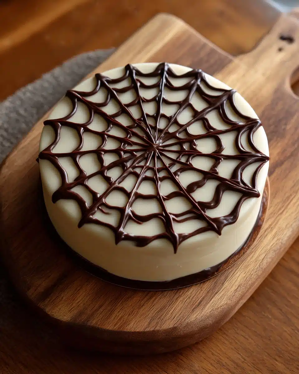 Spiderweb Cheesecake Recipe