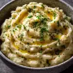 Crockpot Garlic Mashed Potatoes Recipe