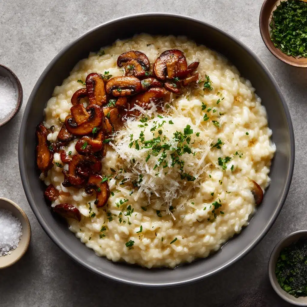 Creamy Mushroom Risotto Recipe - Recipe Image