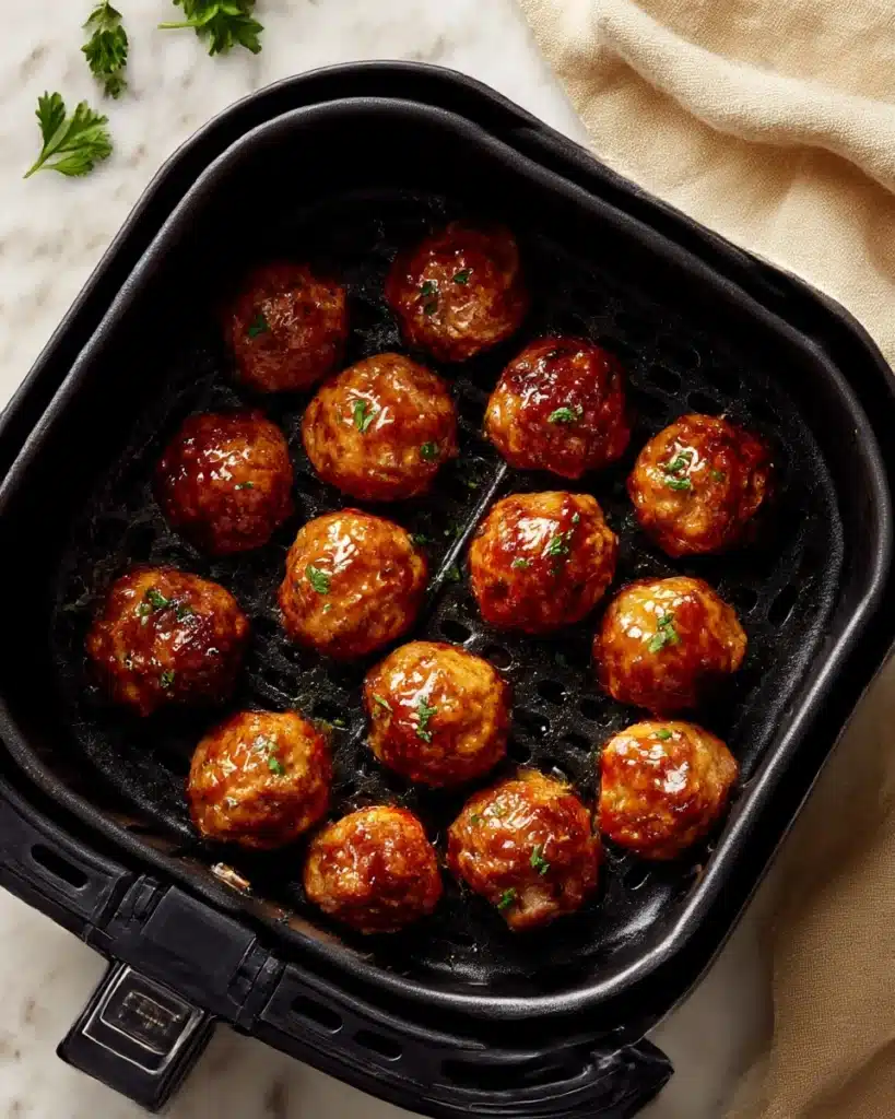 Air Fryer Meatballs Recipe