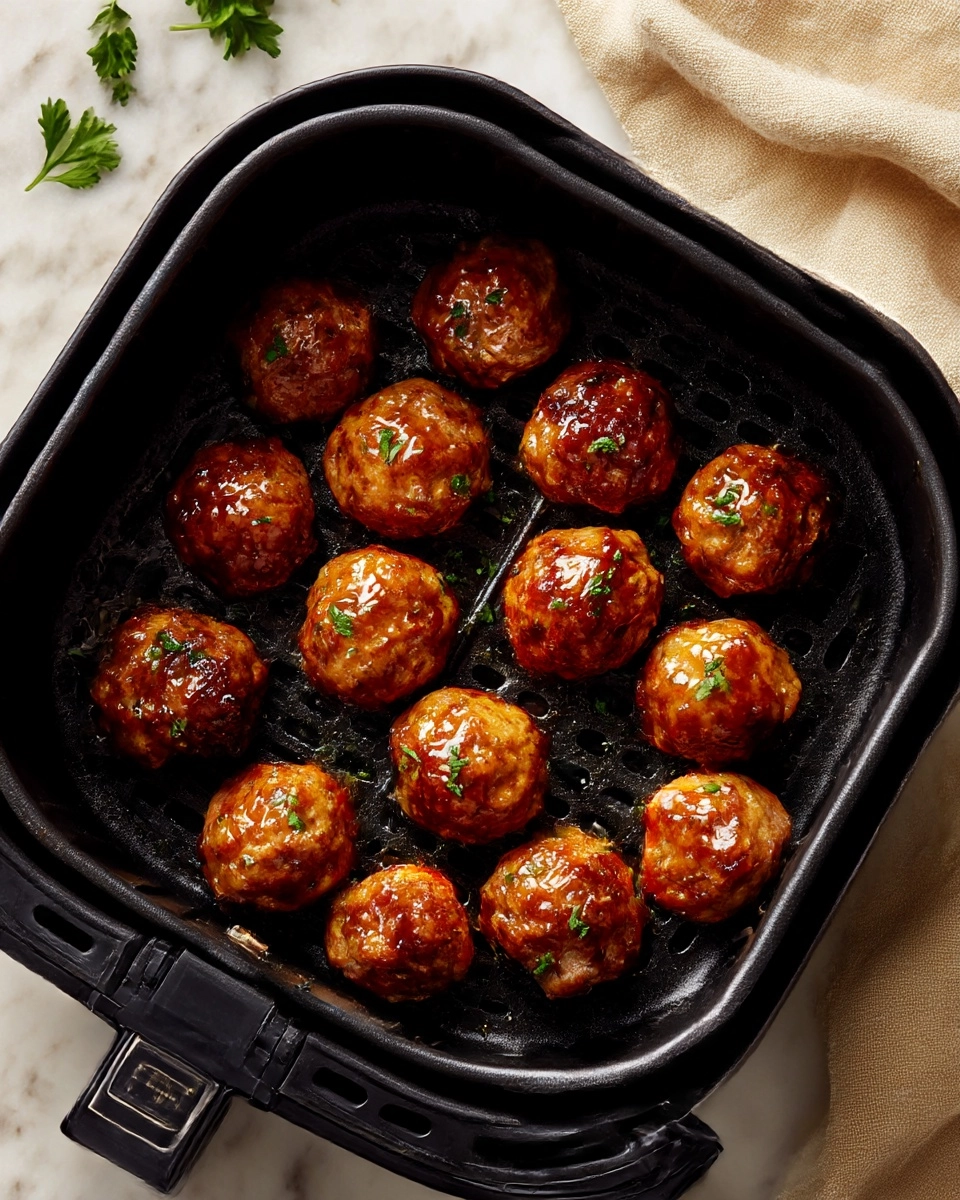 Air Fryer Meatballs Recipe