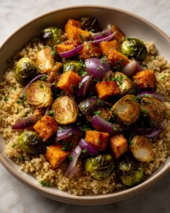 Roasted Winter Vegetable Nourish Bowl Recipe