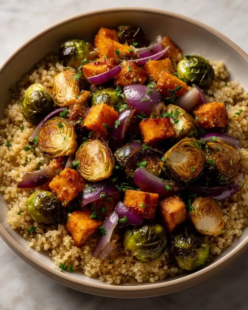 Roasted Winter Vegetable Nourish Bowl Recipe