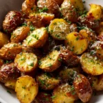 Parmesan Garlic Roasted Potatoes Recipe