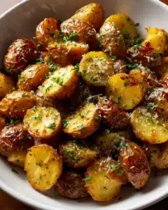 Parmesan Garlic Roasted Potatoes Recipe