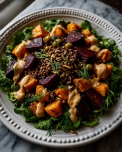 Autumn Roasted Vegetable Salad Recipe