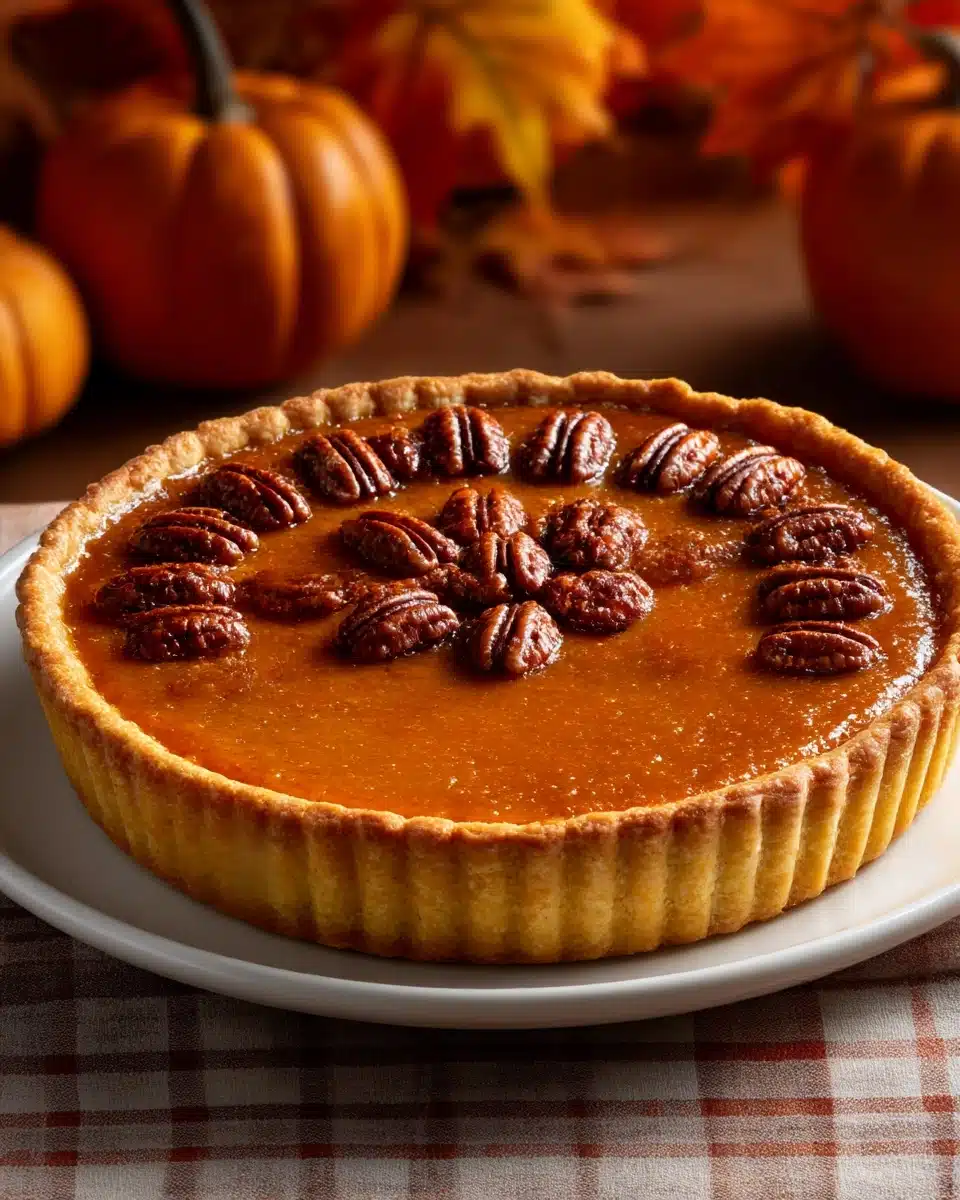 Pecan Pumpkin Pie Recipe