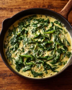 Creamed Spinach Recipe