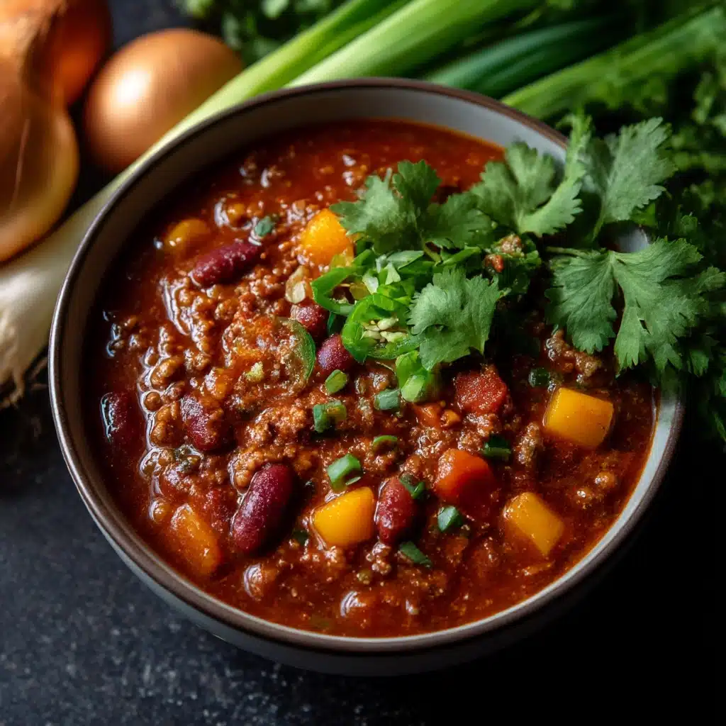 Three Bean Chili Recipe - Recipe Image