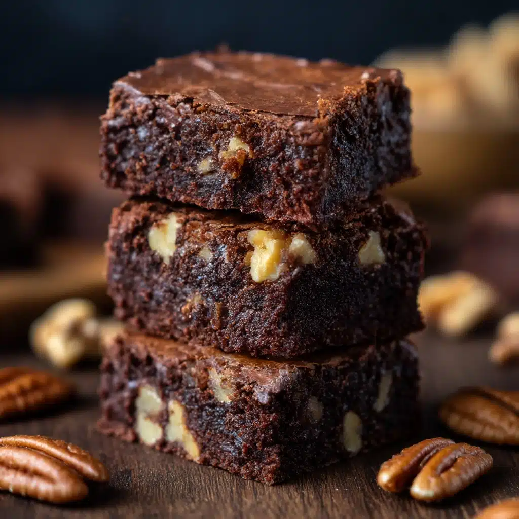 Pecan Brownies Recipe - Recipe Image