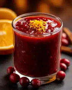 Cranberry-Orange Sauce Recipe