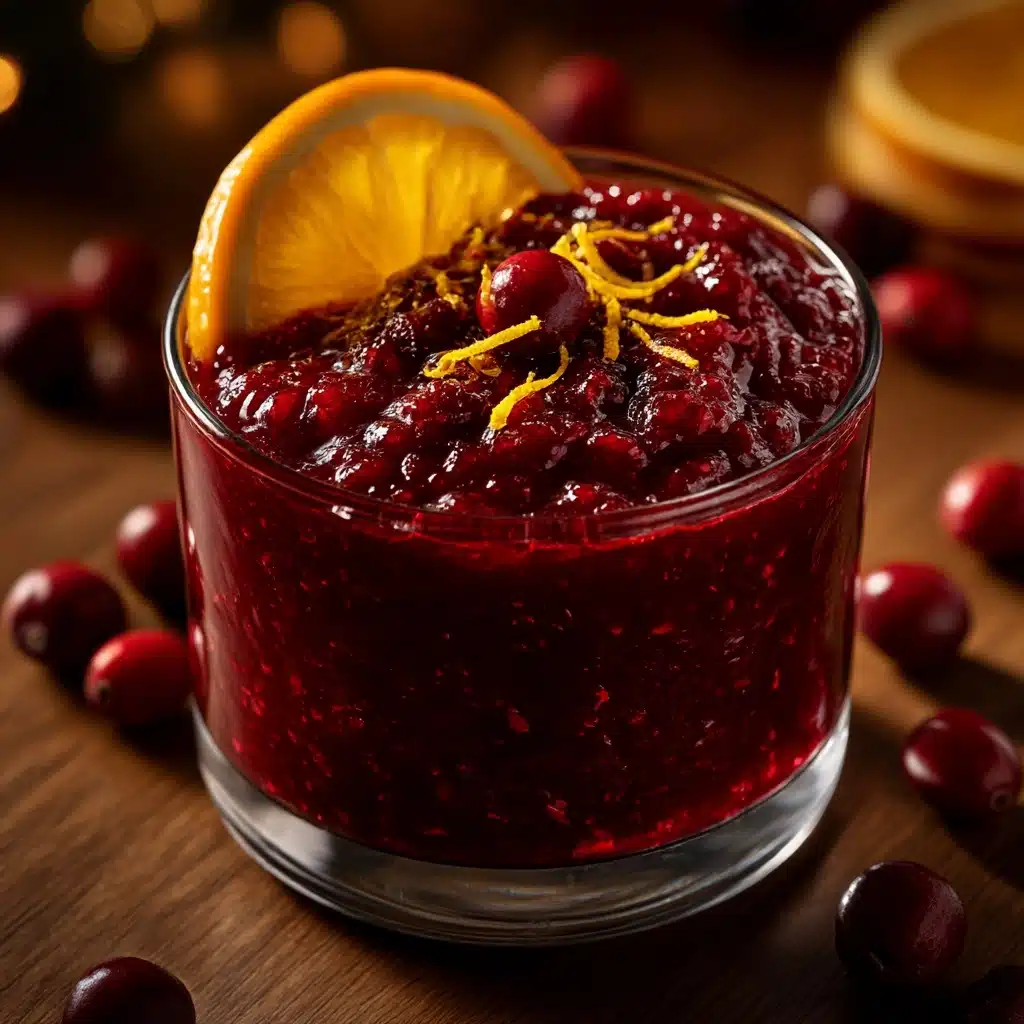 Cranberry-Orange Sauce Recipe - Recipe Image