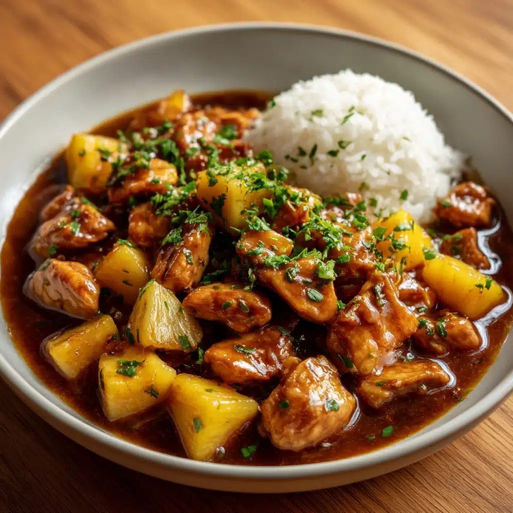 Slow Cooker Hawaiian Pineapple Chicken Recipe - Recipe Image