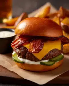 Irish Pub Burgers Recipe