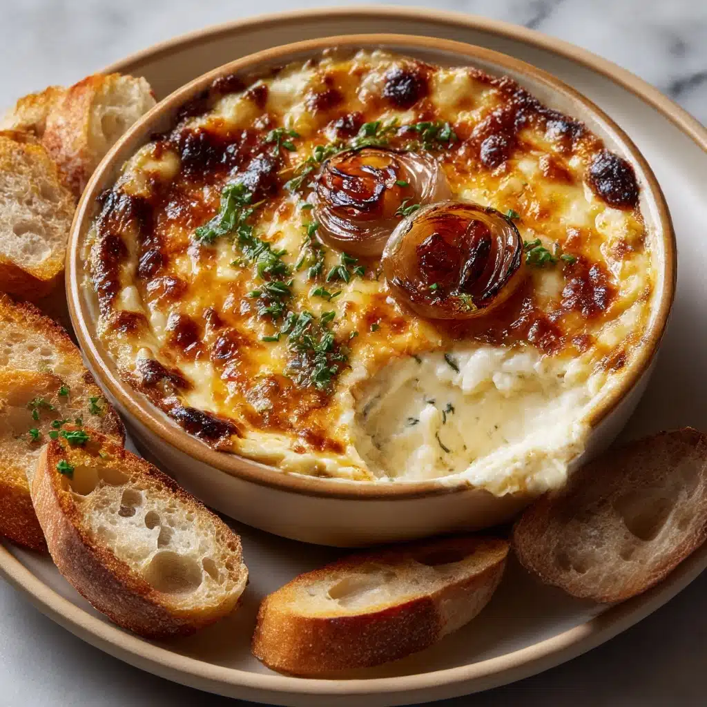 Jammy Hot Caramelized Onion Dip Recipe - Recipe Image