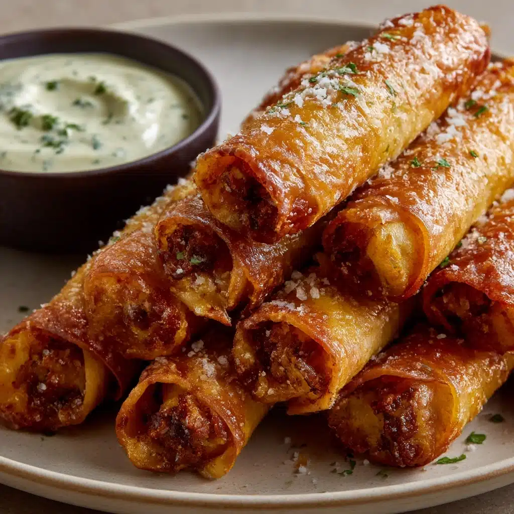 Crispy Baked Vegan Taquitos Recipe - Recipe Image