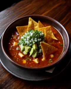 Salsa Verde Tortilla Soup Recipe