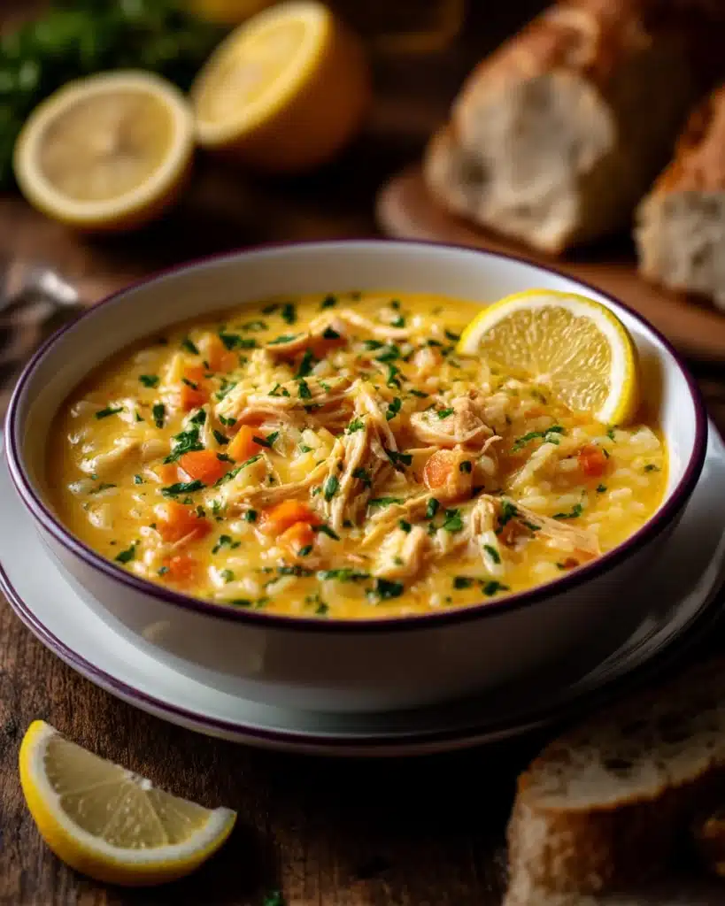 Greek Lemon Chicken Soup Recipe
