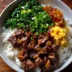 Crispy Cumin Lamb with Brothy Rice Recipe