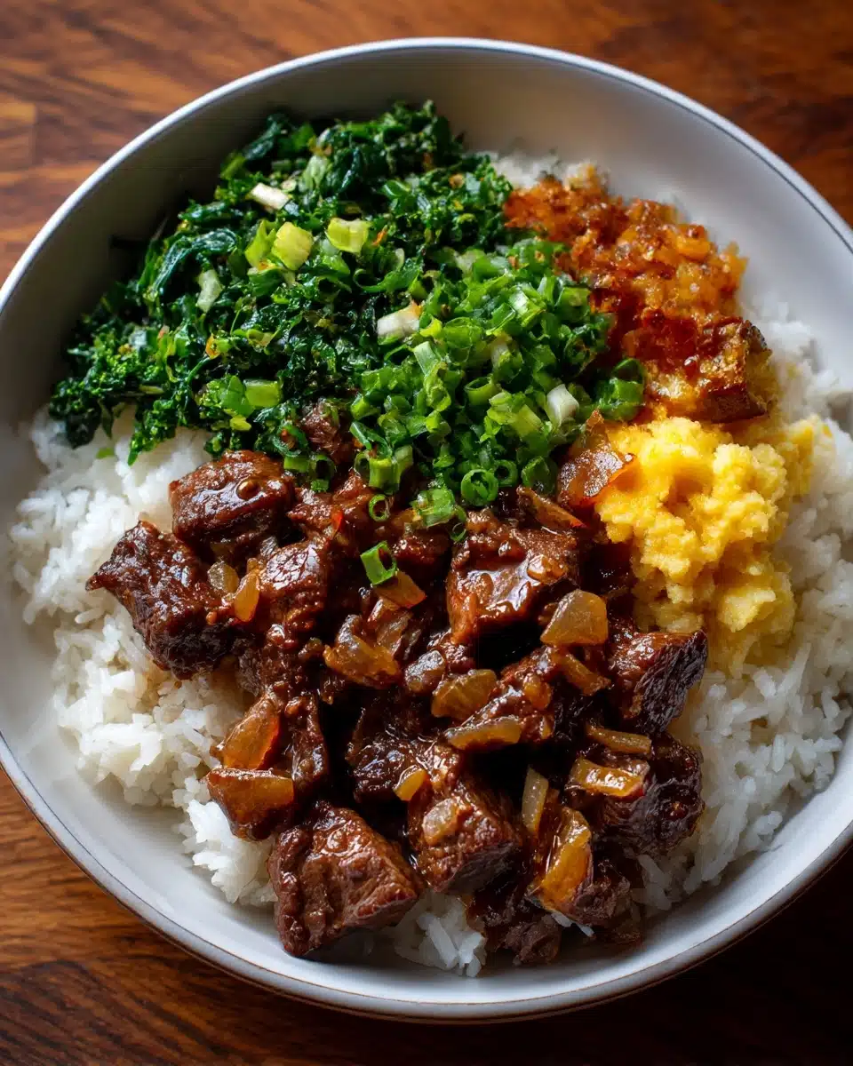 Crispy Cumin Lamb with Brothy Rice Recipe