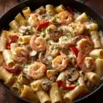 Creamy Jamaican Shrimp Rasta Pasta Recipe