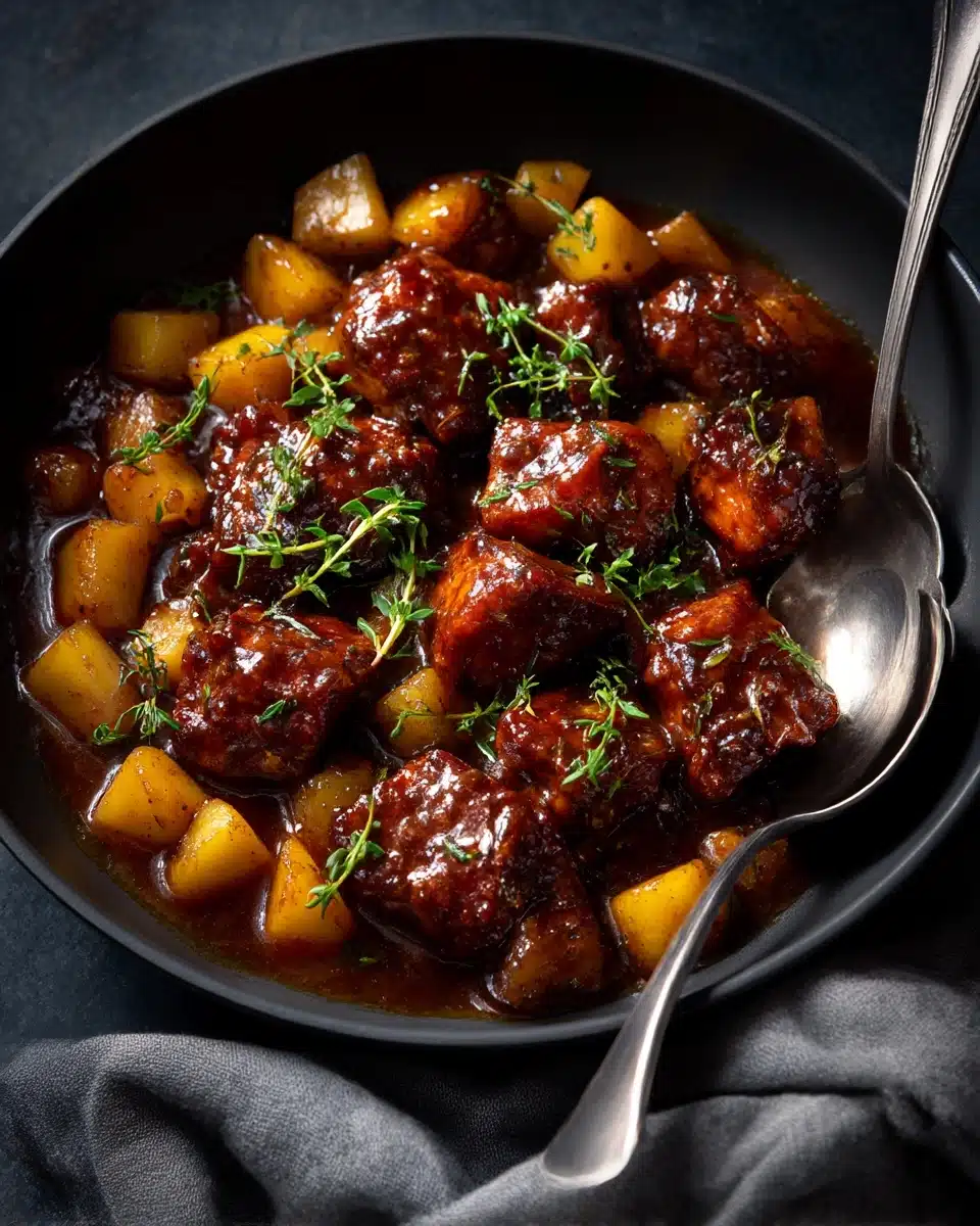 Baked Jamaican Pineapple Jerk Chicken Recipe