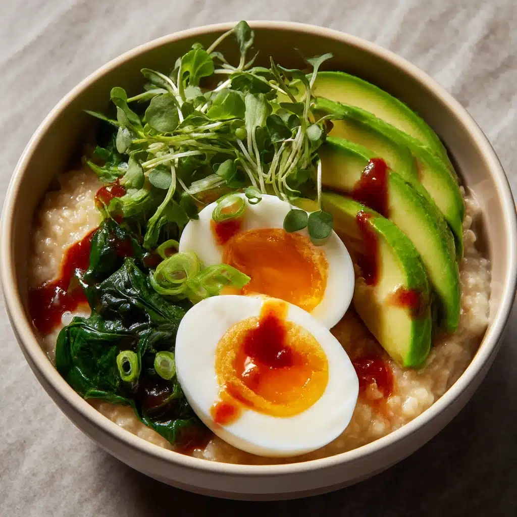 Savory Oatmeal Recipe - Recipe Image