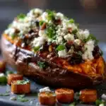 Loaded Roasted Sweet Potato Recipe