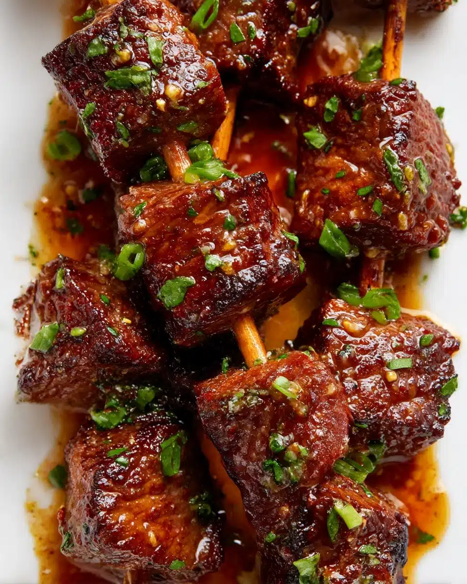 Coconut and Lemongrass Steak Skewers Recipe