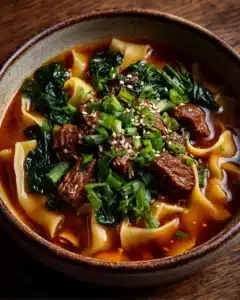 Instant Pot Spicy Short Rib Noodle Soup Recipe