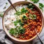 Instant Pot Red Curry Lentils Recipe