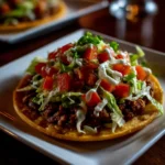 Healthy Black Bean Tostadas with Cilantro Sauce Recipe