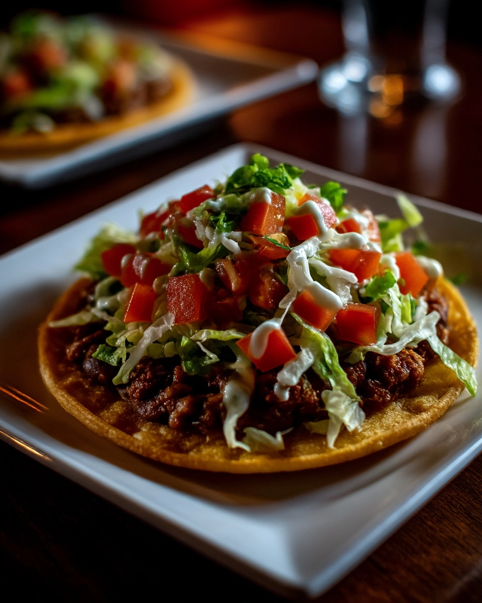 Healthy Black Bean Tostadas with Cilantro Sauce Recipe