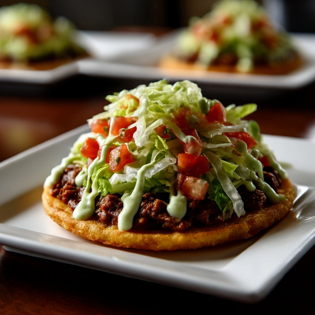Healthy Black Bean Tostadas with Cilantro Sauce Recipe - Recipe Image
