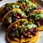 Smoky Beans & Greens Tacos with Aji Verde Recipe