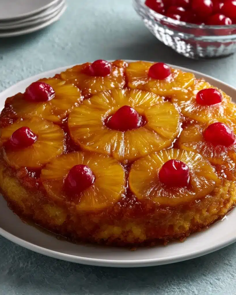 Pineapple Upside Down Cake Recipe
